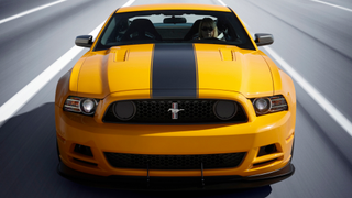 The 2013 Boss 302 Mustang is the same but different